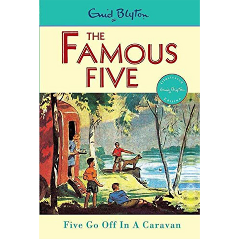 Famous Five #5 Five Go Off in a Caravan (Illustrated)