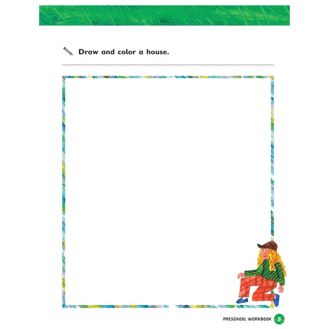 Eric Carle Preschool Workbook ABC 123
