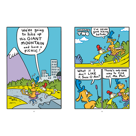 Dr. Seuss Graphic Novel : Green Eggs and Ham Take a Hike