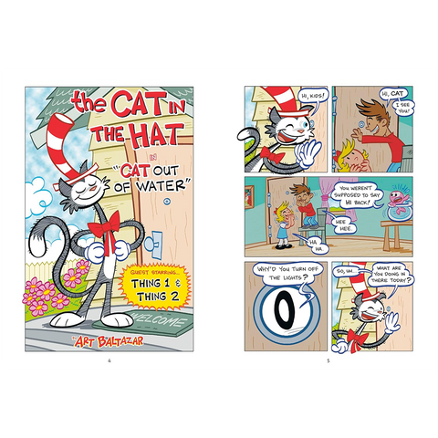 Dr. Seuss Graphic Novel : Cat Out of Water