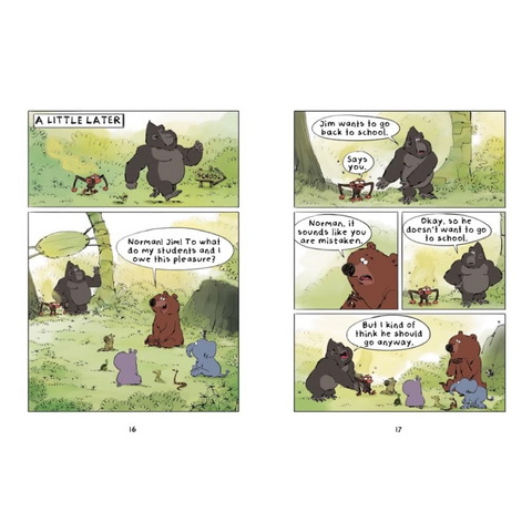 Grumpy Monkey School Stinks!