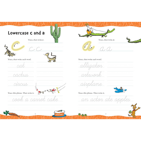 Dr Seuss Workbook Cursive