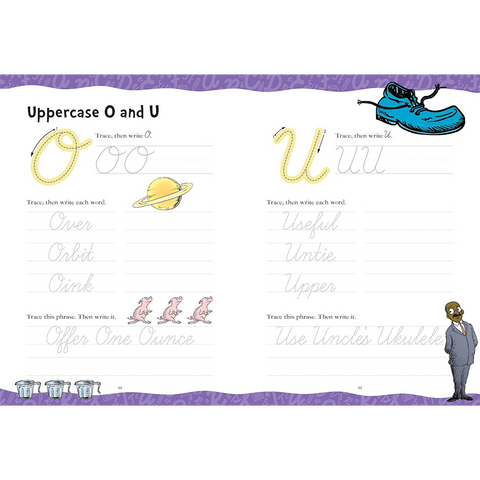 Dr Seuss Workbook Cursive