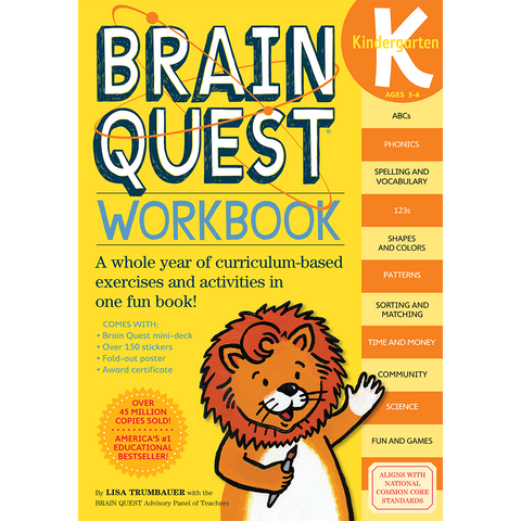 Brain Quest Workbook : Kindergarten  Ages 5-6