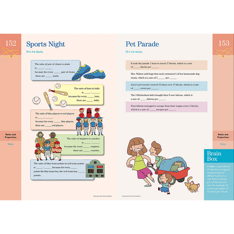 Brain Quest Workbook : 6th Grade Ages 11-12