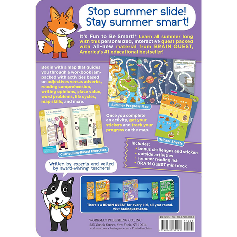 Brain Quest Summer Between Grades 2 & 3