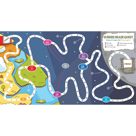 Brain Quest Summer Between Grades 2 & 3