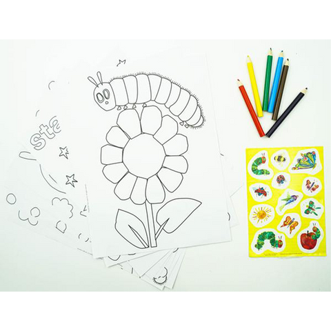 Very Hungry Caterpillar Colouring Set