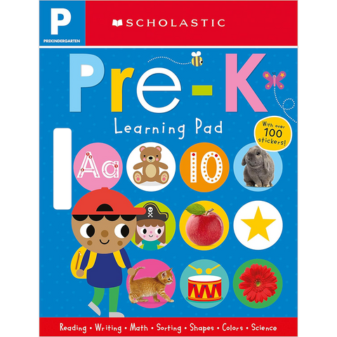 Scholastic Workbook : Pre-K Learning Pad