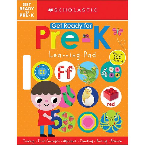 Scholastic Workbook : Get Ready for Pre-K Learning Pad