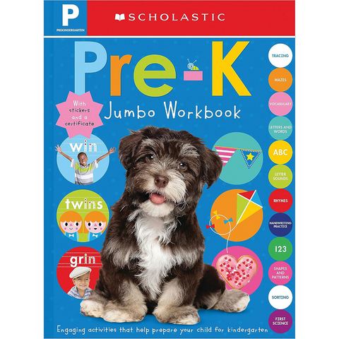 Scholastic Jumbo Workbook : Pre-K