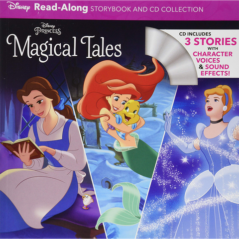 Disney Princess Magical Read Along Storybook & CD