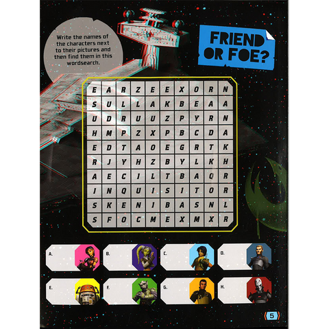 Star Wars Rebels 3D Activity Book