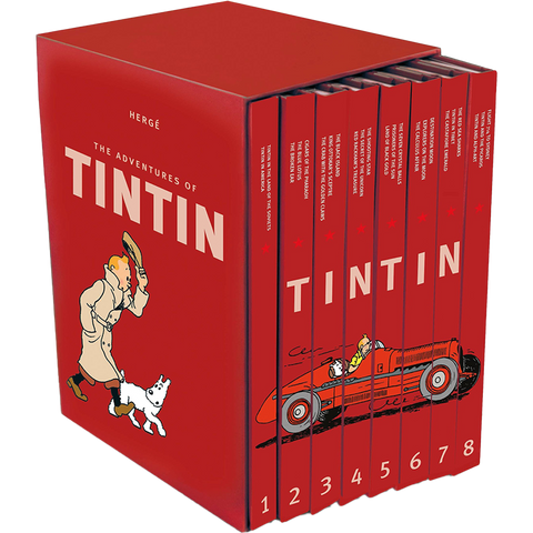 Tintin Adventures Compact Editions (RED)