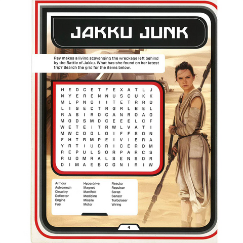 Star Wars TFA Poster Activity Book