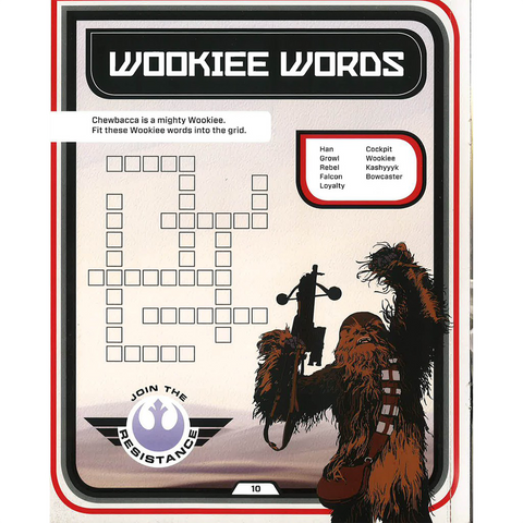 Star Wars TFA Poster Activity Book