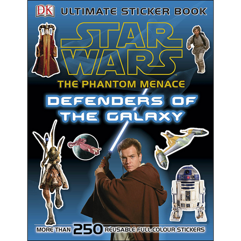 DK Star Wars Phantom Menace Ultimate Stckr Bk