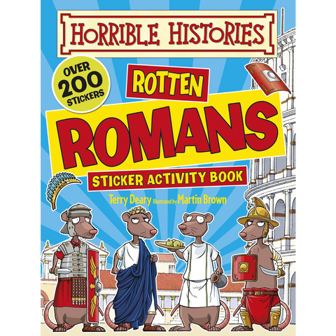 Horrible Histories : Rotten Romans Sticker Activity Book