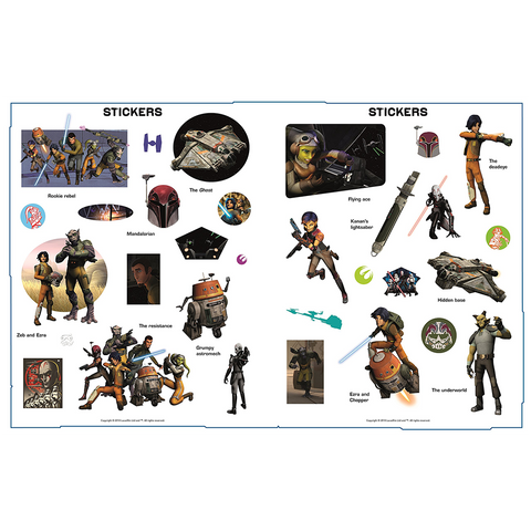 DK Star Wars Rebels Adventures Ultimate Sticker Book