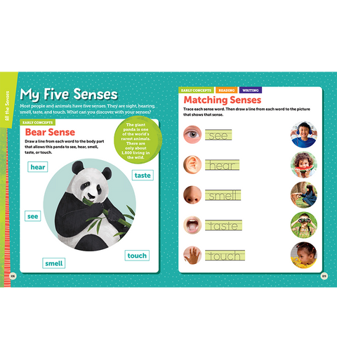 National Geographic Kids Explore! Workbook: Kindergarten