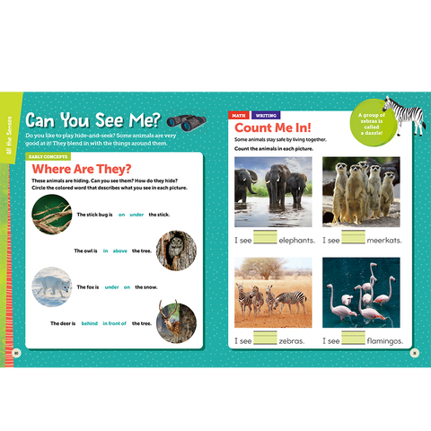 National Geographic Kids Explore! Workbook: Kindergarten