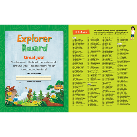 National Geographic Kids Explore! Workbook: Pre-K