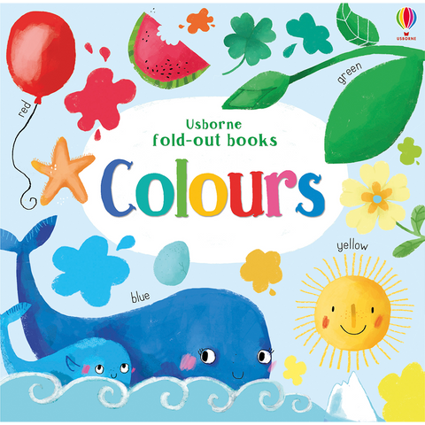 Usborne Fold Out Book Colours