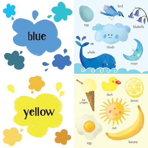 Usborne Fold Out Book Colours