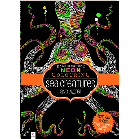 Neon Colouring: Sea Creatures & More