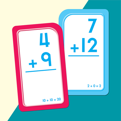 School Zone Addition 0-12 Flash Cards