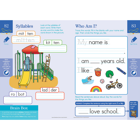 Brain Quest Summer Between PreK & K