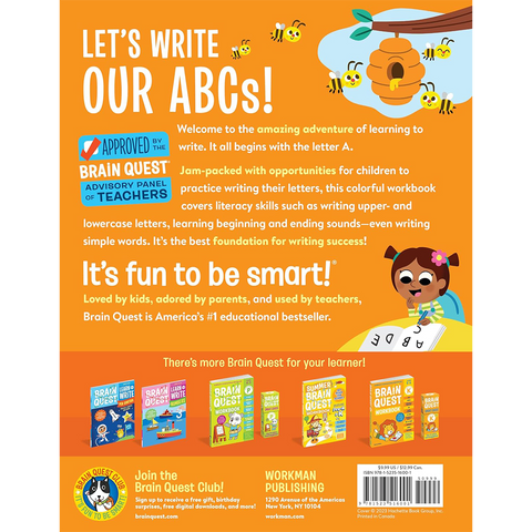 Brain Quest Learn to Write : Letters
