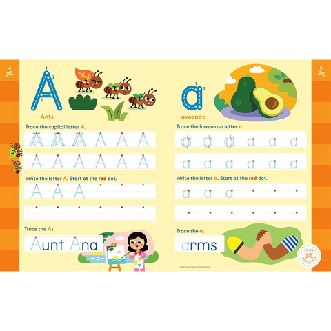Brain Quest Learn to Write : Letters