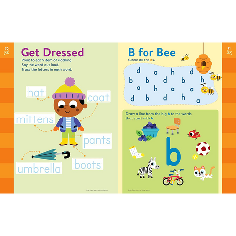 Brain Quest Learn to Write : Letters