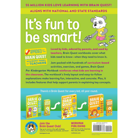 Brain Quest Workbook : Pre-K Ages 4-5 (Revised Edition)