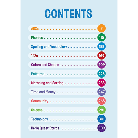 Brain Quest Workbook: Kindergarten Ages 5-6 (Revised Edition)