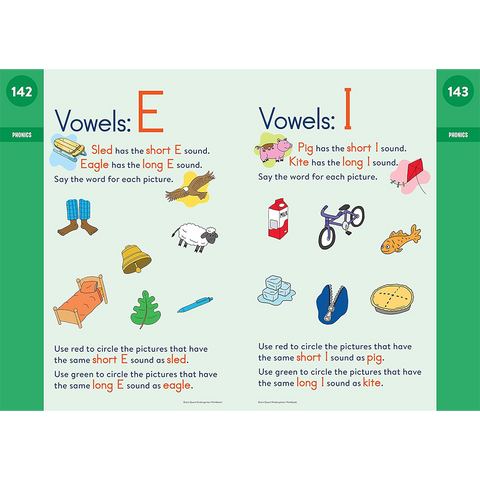 Brain Quest Workbook: Kindergarten Ages 5-6 (Revised Edition)