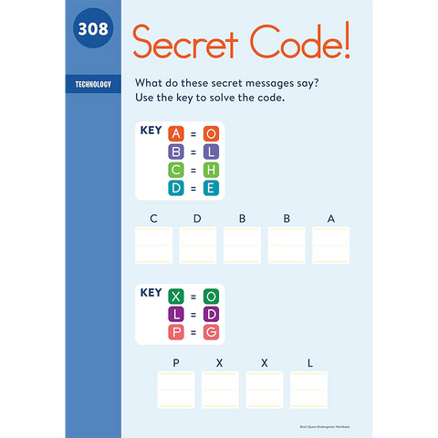 Brain Quest Workbook: Kindergarten Ages 5-6 (Revised Edition)
