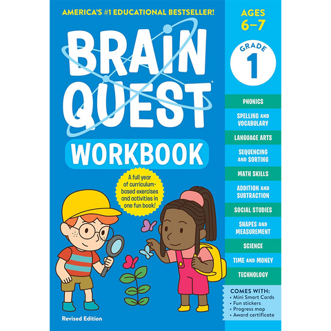Brain Quest Workbook : 1st Grade Ages 6-7 (Revised Edition)