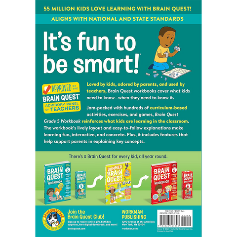 Brain Quest Workbook : 5th Grade Ages 10-11 (Revised Edition)