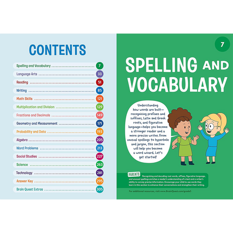 Brain Quest Workbook : 5th Grade Ages 10-11 (Revised Edition)