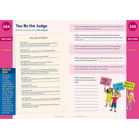 Brain Quest Workbook : 5th Grade Ages 10-11 (Revised Edition)
