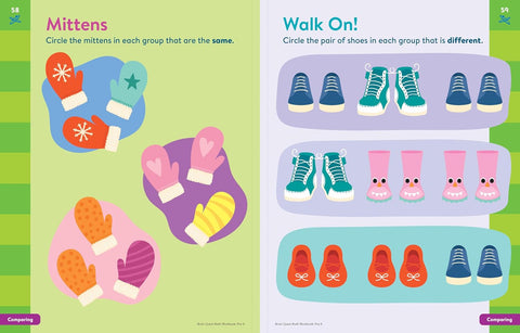 Brain Quest Math Workbook: Pre-K