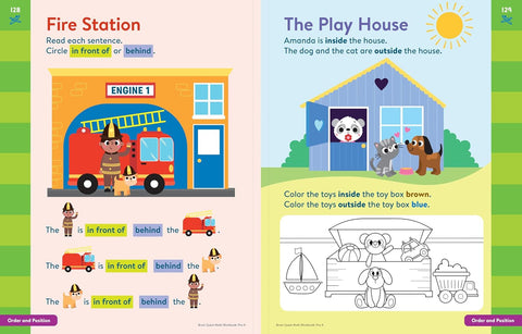 Brain Quest Math Workbook: Pre-K