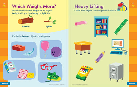Brain Quest Math Workbook: Kindergarten