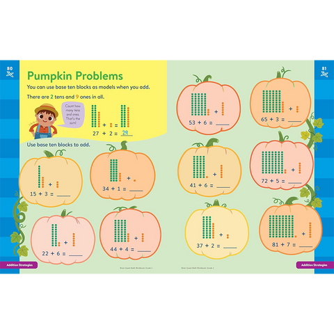 Brain Quest Math Workbook: 1st Grade