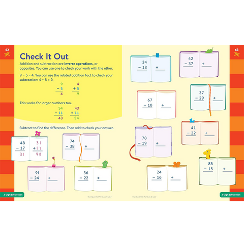 Brain Quest Math Workbook: 2nd Grade