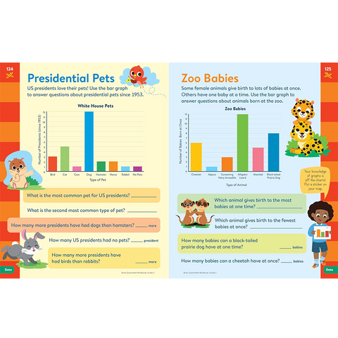 Brain Quest Math Workbook: 2nd Grade