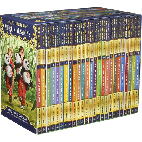 Magic Tree House Merlin Mission #1-25 Boxed Set