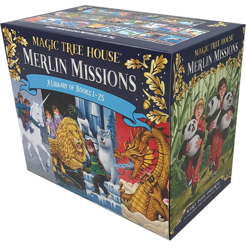 Magic Tree House Merlin Mission #1-25 Boxed Set